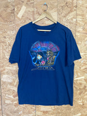 Vintage 90s Eskimo Joes Diner USA Souvenir quirky star wars funny T-shirt size l