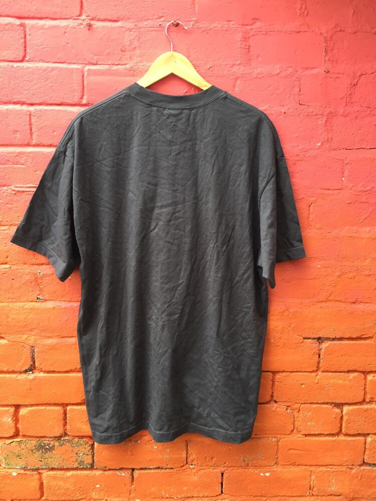 Vintage 90s Orlando Florida USA souvenir college varsity dark grey gold t shirt size extra large
