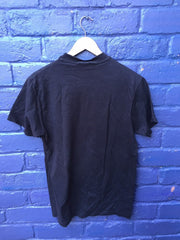 Vintage 1990 Soft as a grape Vineyard USA souvenir black distressed t shirt size large