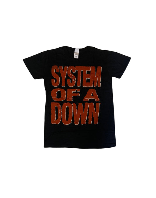 Vtg system of a down tour t shirt 2013 size small band t-shirt