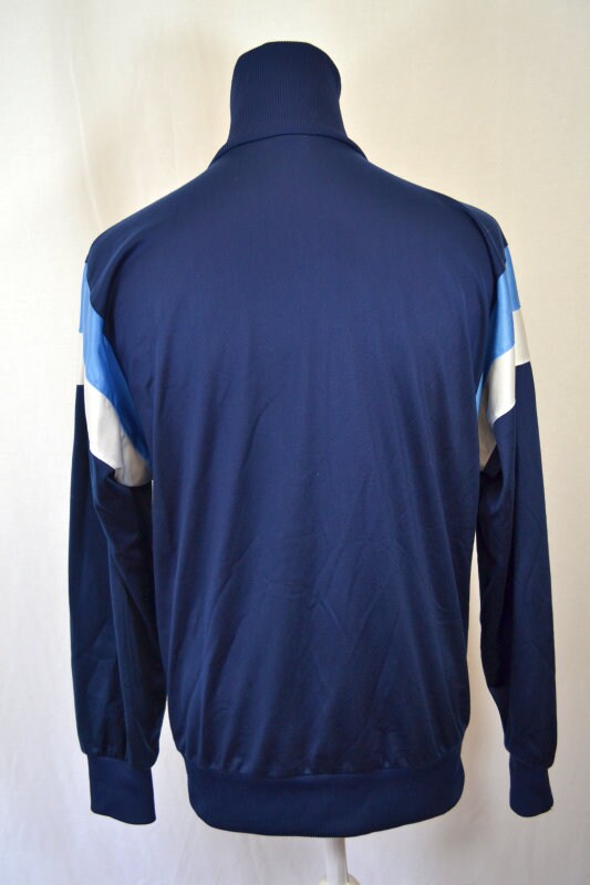 Vintage 90s Old School Track Top by Leopard B-Boy Mod Look size large