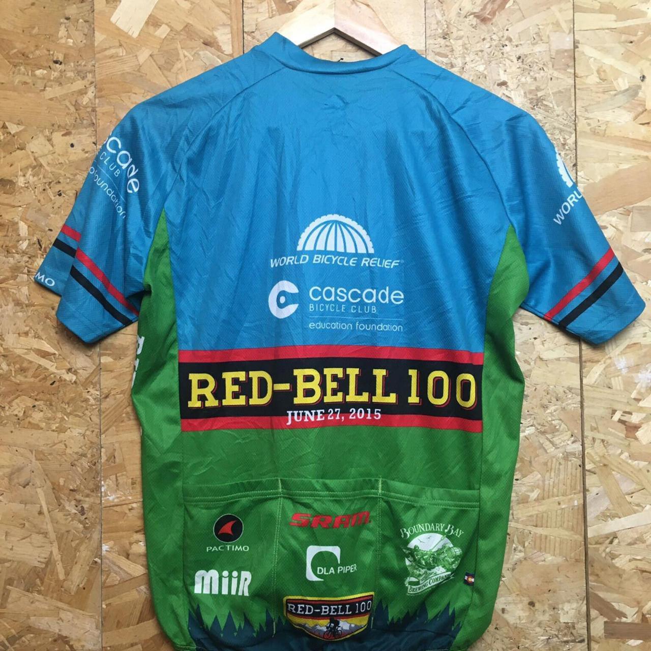 2015 USA pactimo voler team apparel cascade bicycle club red bell 100 dla piper sponsored cycle jersey