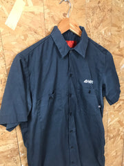 Vintage 90s USA black grill chef Bi-Rite Good Food chore workwear by Dickies size small