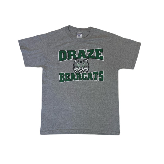 Vintage 90 grey Oraze Bearcats USA physical ed souvenir grey t-shirt size medium