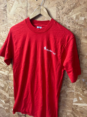 Vintage 90s red single stitch Apple market day souvenir t-shirt size small