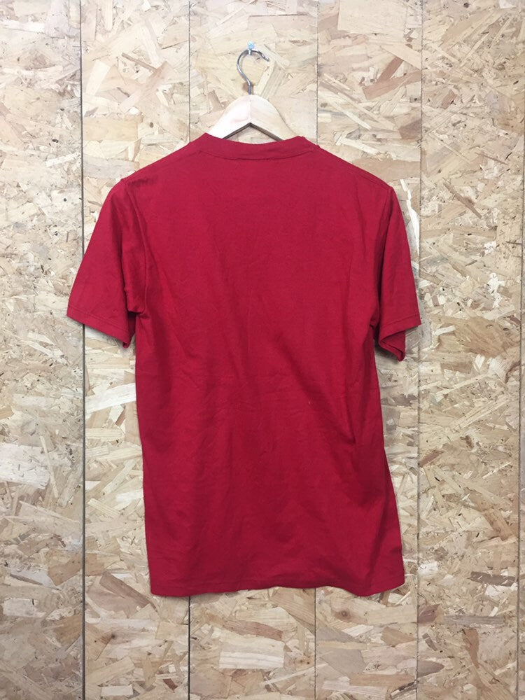 Vintage 90s red Mimbers Graffiti by LeMarbe USA souvenir t-shirt size medium