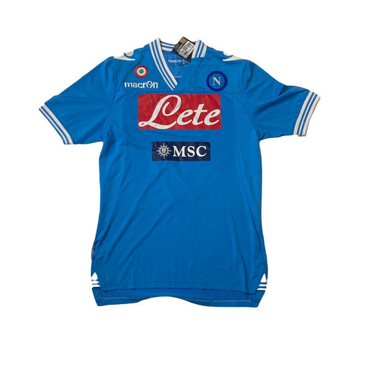 Napoli brand new milito 9 shhirt by macron size XL