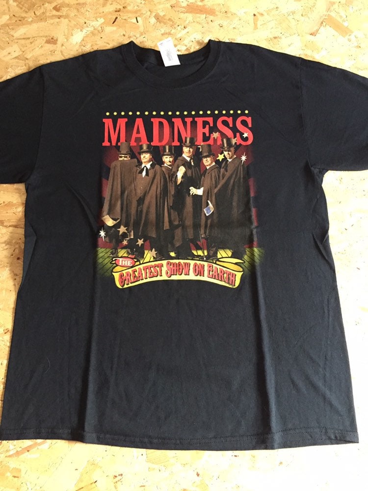 Vintage Madness band tour t-shirt ska two tone size large