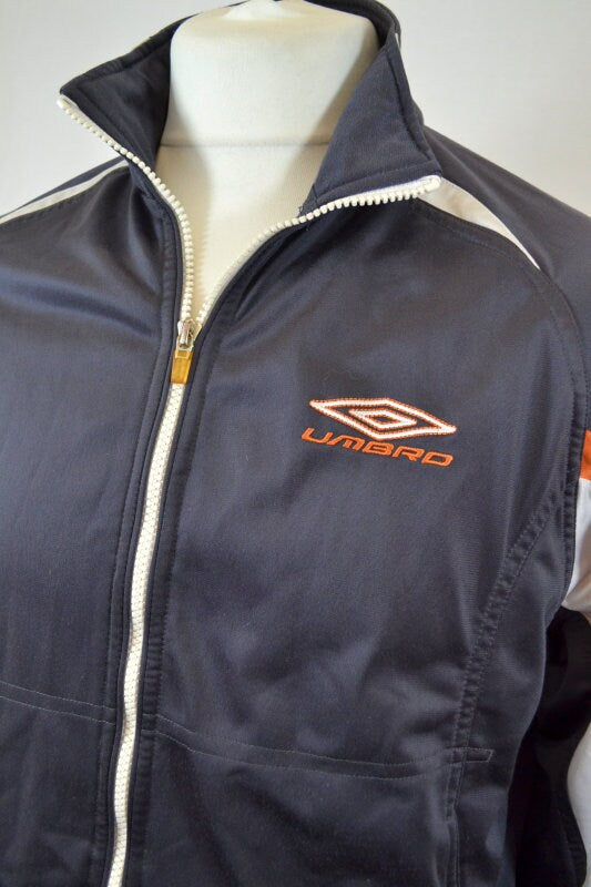 Vintage UMBRO Retro 90s Old School B-Boy Tracksuit Top Jacket size medium large