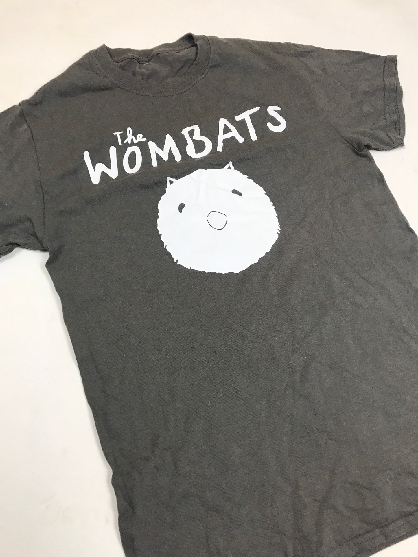 Vintage 00s grey band t-shirt The Wombats size Small