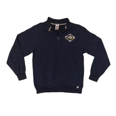 Vintage Y2K Russell athletic navy blue USA college CHEE baseball team sweatshirt size medium