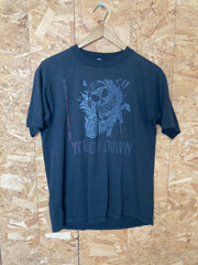 Vintage 80s Zoo Crew staff member CHAPPIE distressed USA black souvenir single stitch t-shirt size large