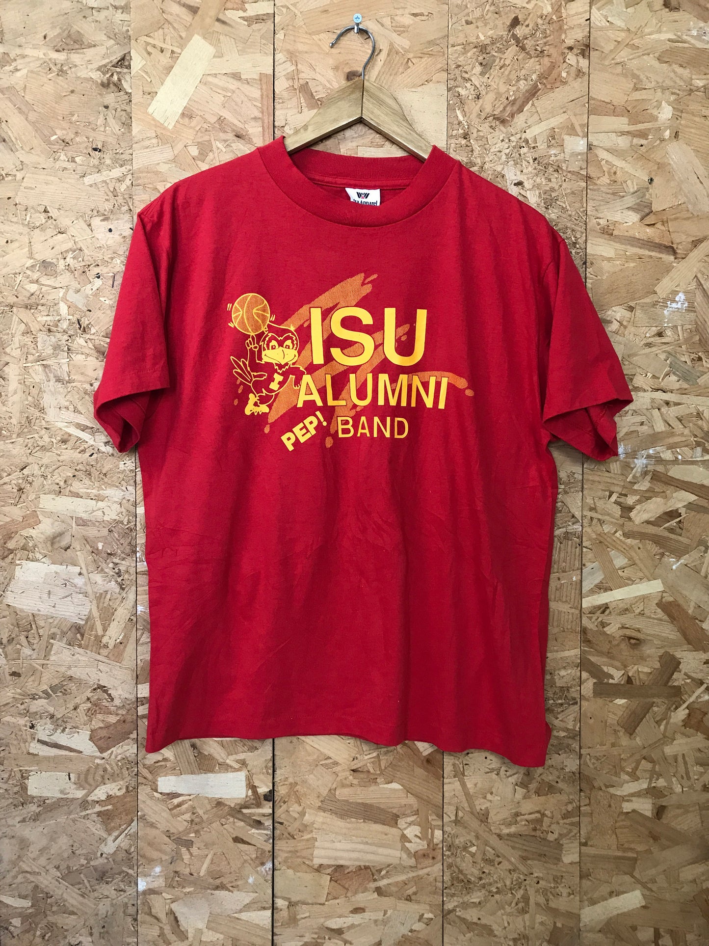 Vintage 90s &#39;We&#39;re the magic&#39; ISU Alumni Pep Band  souvenir quirky college team red yell