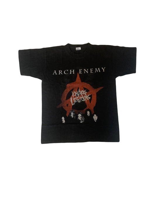 Vintage Arch Enemy Khaos Legions No Gods No Masters Swedish melodic rock band t-shirt size medium