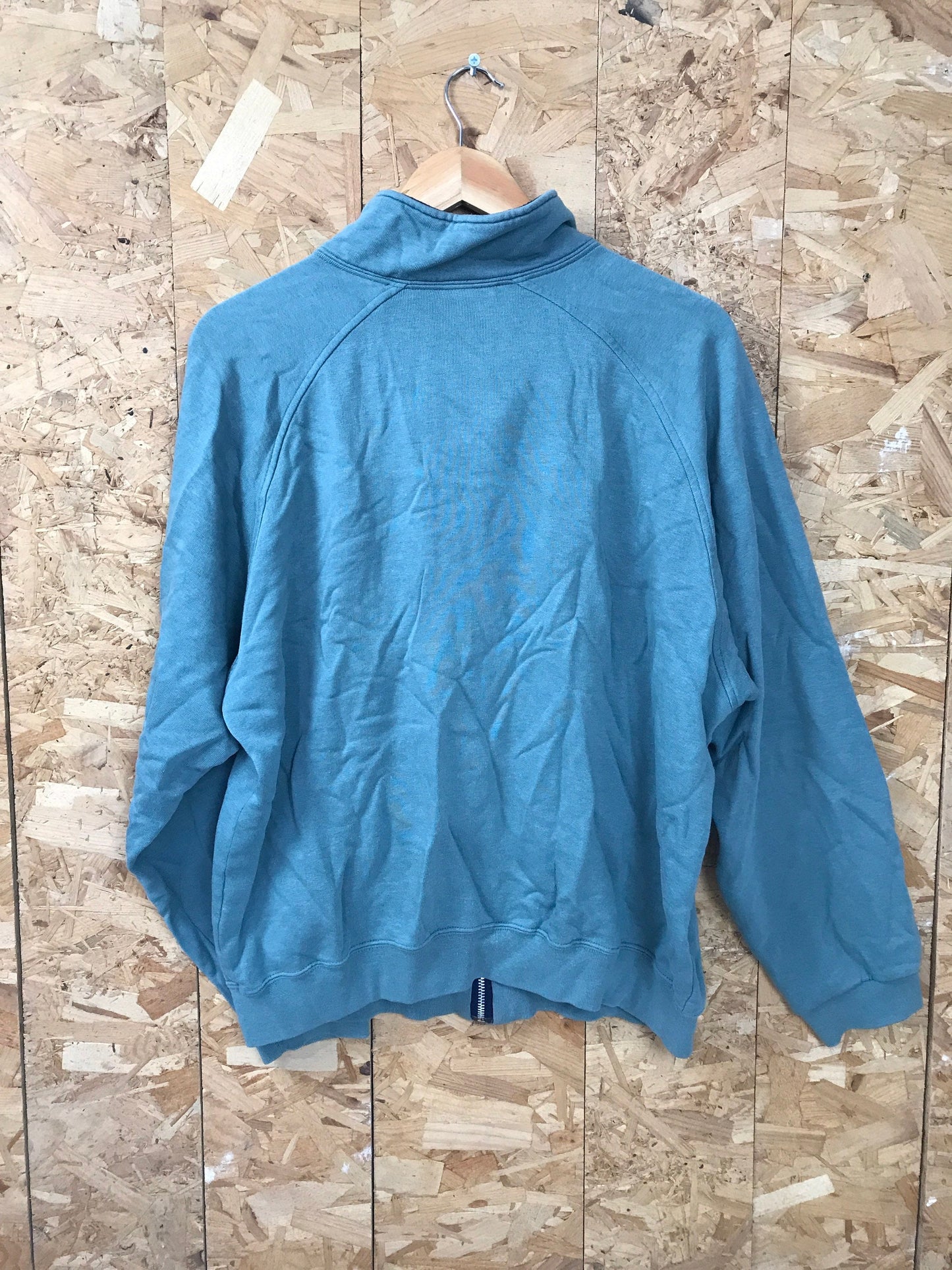 Vintage 90s Champion reverse weave zip sweat olive grungy light green size xl