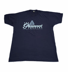 Vintage 80s Paramount theatre foundation black theatre t shirt size large