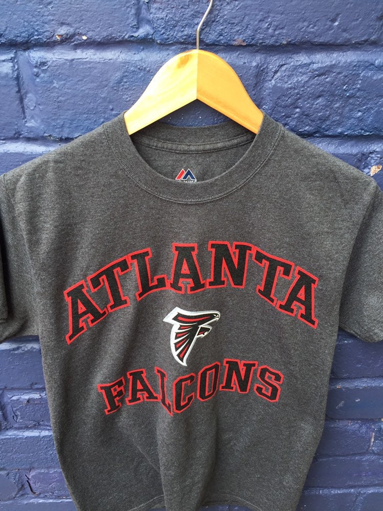 Atlanta Falcons USA vintage souvenir grey t-shirt by Majestic size small