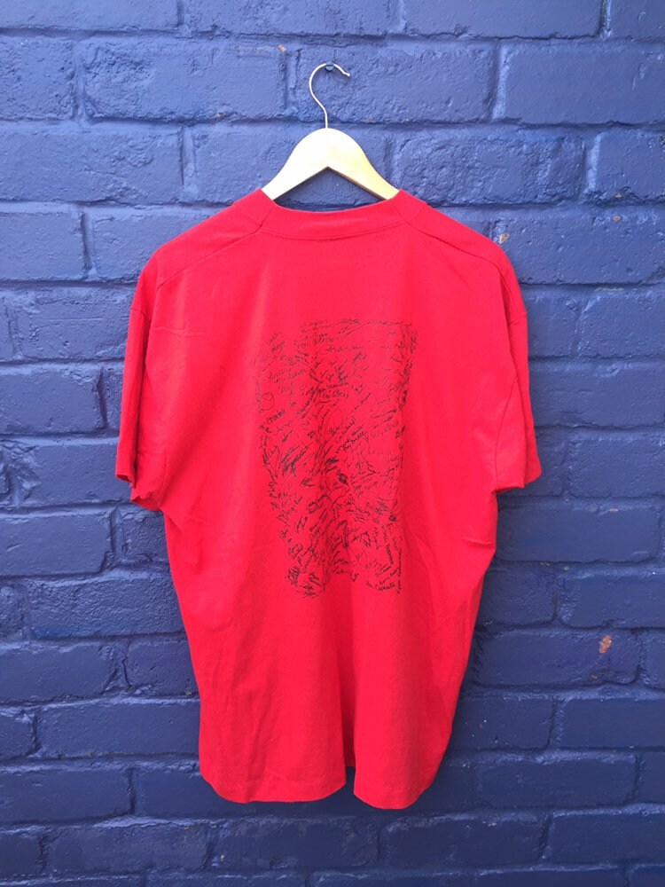 Vintage 94 Wonderful Tonight post Prom USA red t shirt size XL