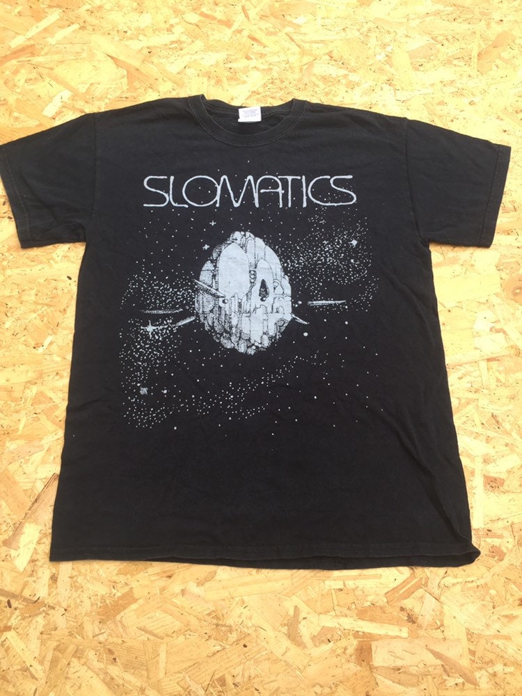 Vintage 00s Slomatics music merch band t-shirt Indie band size medium