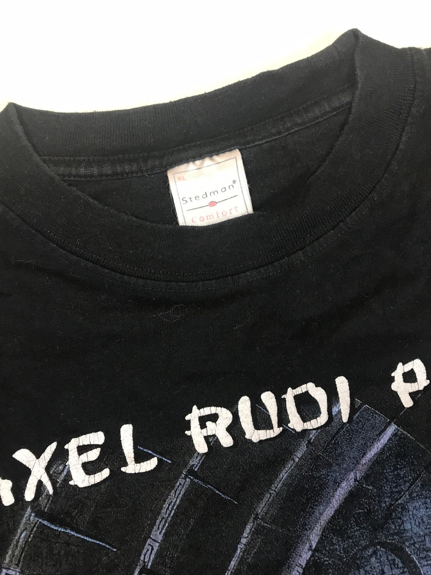 Rare Vintage 00s Axel Rudi Pell Shadow Zone tour dark metal german rock band tour t-shirt size XL