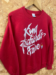 Vintage 80s King Richard’s Faire red crew neck sweater size medium by jerzees