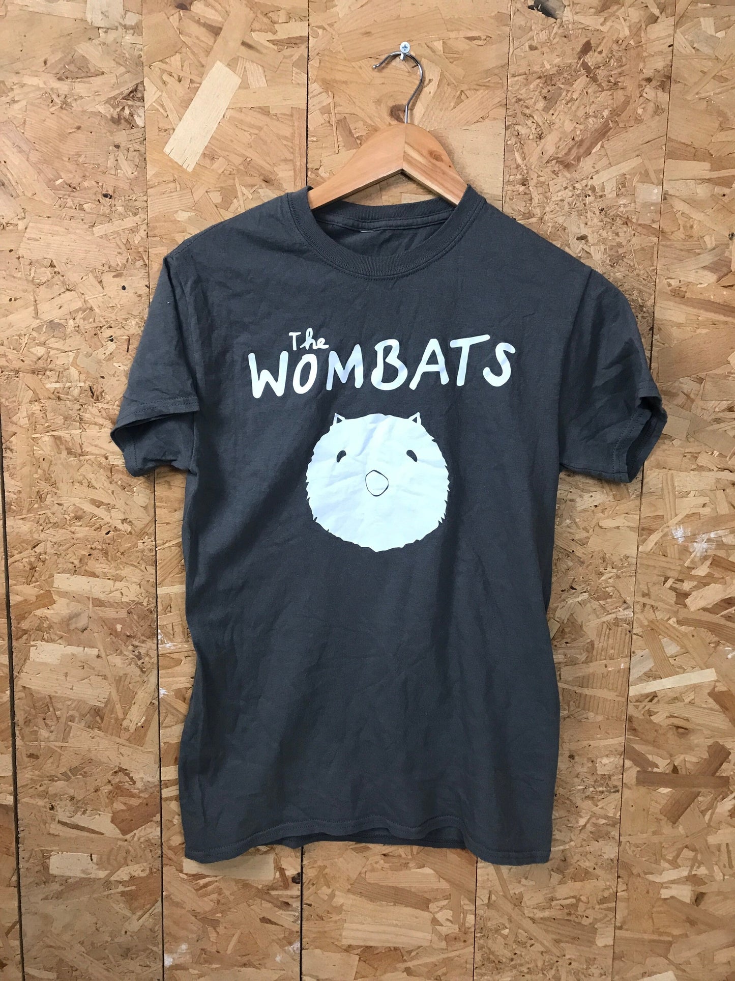 Vintage 00s grey band t-shirt The Wombats size Small