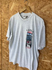 Vintage grey NASCAR Dale Earnhardt Jr Daytona like father like son t-shirt size XL