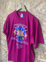 Vintage 90s Joseph & amazing Technicolor dreamcoat souvenir t-shirt size large