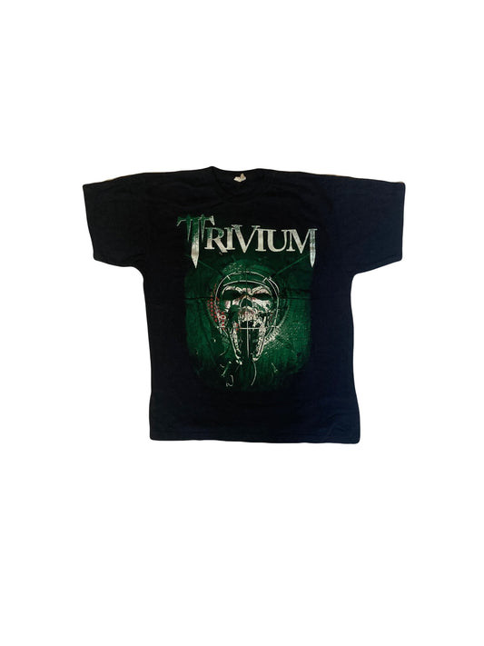 Rare 2012 Trivium european tour band t-shirt size medium