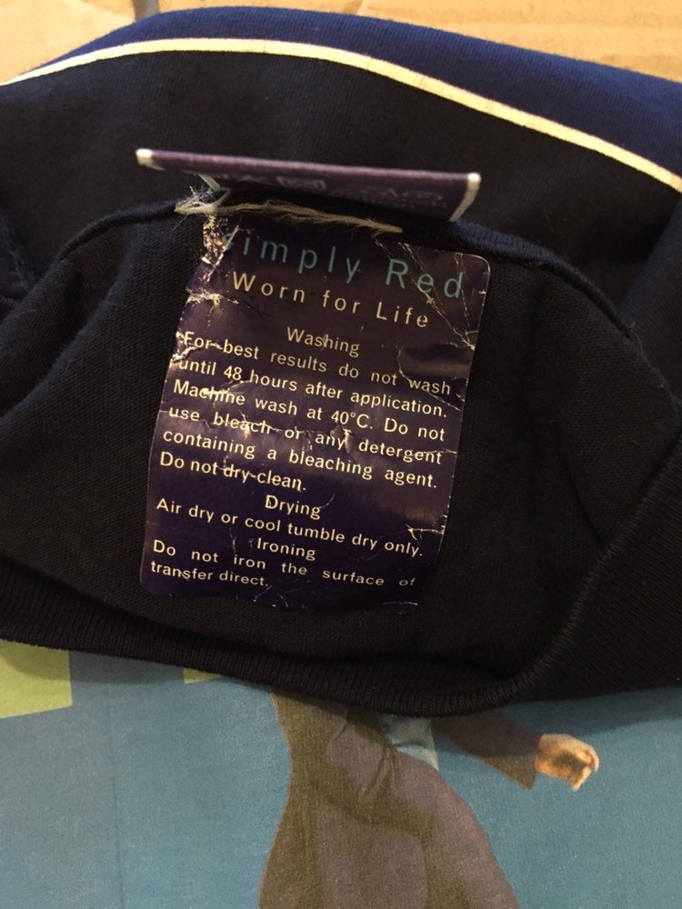 Simply Red Merch Simply Red vintage music merch 96 uk tour t-shirt size XL – Stateside ...