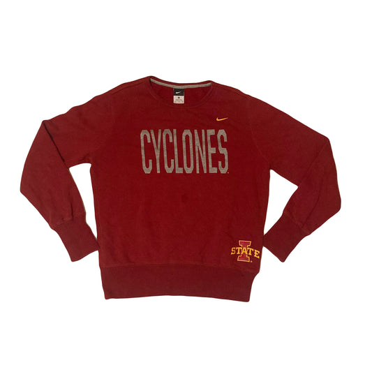 Vintage Y2K Nike Iowa Cyclones red crew neck sweater size XL or large