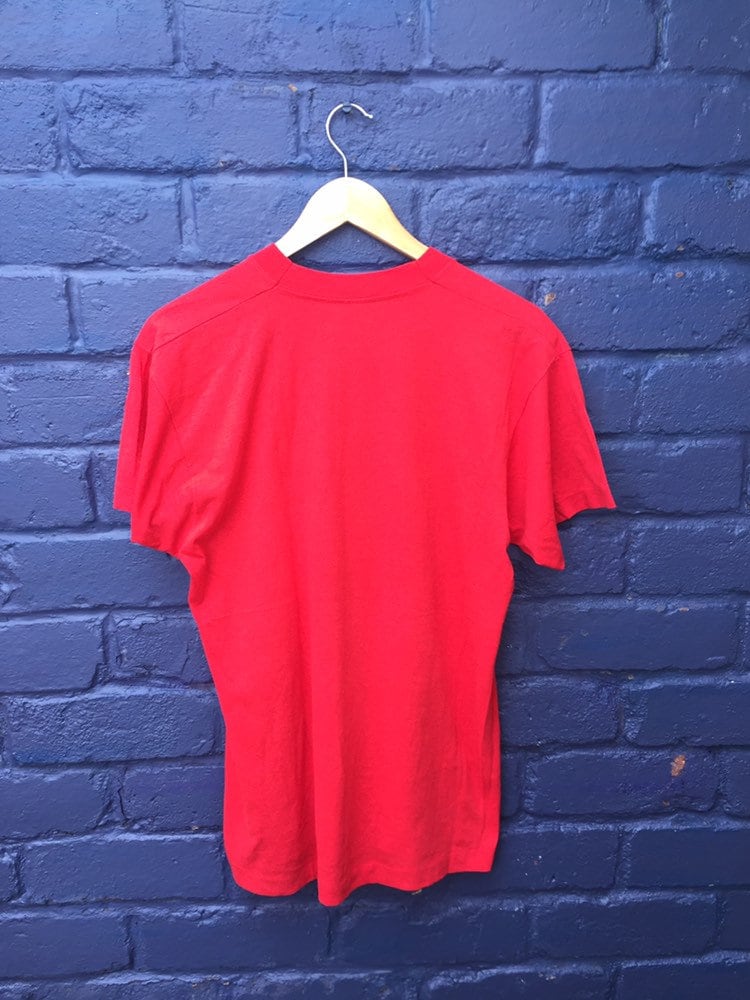 Vintage 90s Mayle & Dalton Family reunion 91’ USA funny quirky red t-shirt size large